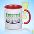 Assume Nothing Aromantic Aro Pride Flag Color Accent Mug